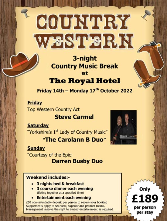 Country and Western weekend - October 2022